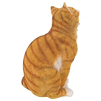 Design Toscano 12" Lazy Daze Kitty Yawning Cat Statue