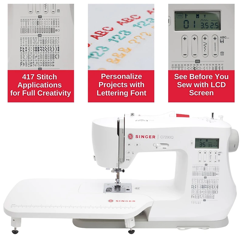 SINGER® C7290Q Sewing & Quilting Machine