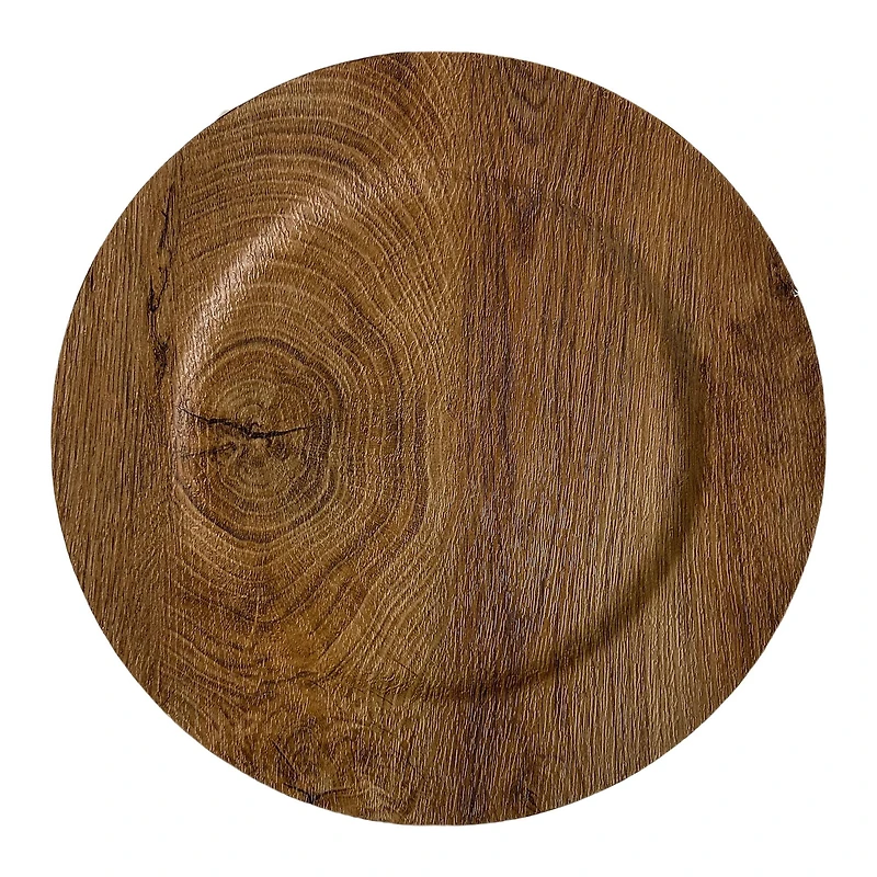 13" Faux Wood Charger Plate by Celebrate It™