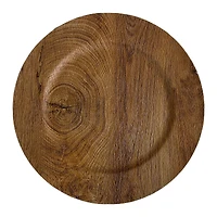 13" Faux Wood Charger Plate by Celebrate It™