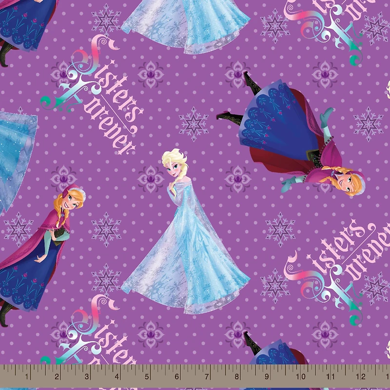 Disney® Frozen Sisters Forever Character Toss Cotton Fabric