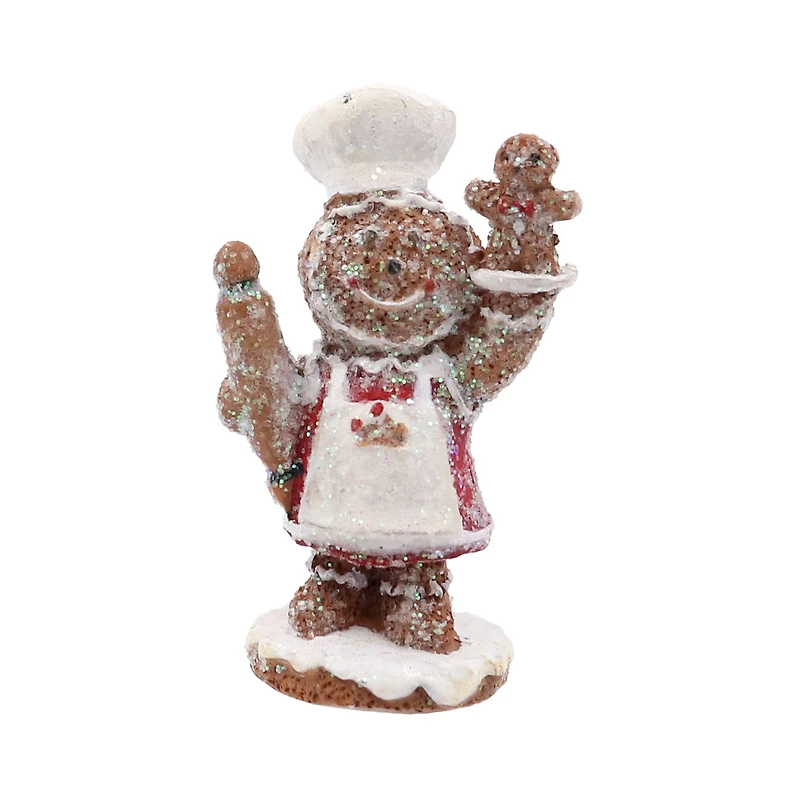 Mini Gingerbread Baker Girl Decoration by Ashland®
