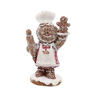 Mini Gingerbread Baker Girl Decoration by Ashland®