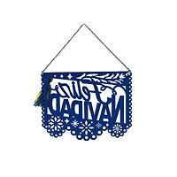 Blue Feliz Navidad Wall Sign by Ashland®