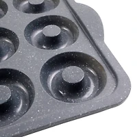 12-Cavity Metal-Reinforced Silicone Mini Donut Pan by Celebrate It®