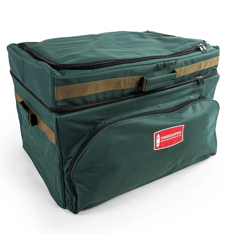 TreeKeeper 72ct. 4" Christmas Ornament Storage Box with Top Pocket