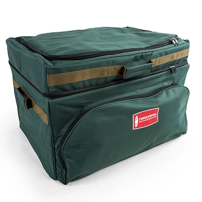 TreeKeeper 72ct. 4" Christmas Ornament Storage Box with Top Pocket