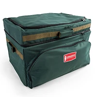 TreeKeeper 72ct. 4" Christmas Ornament Storage Box with Top Pocket