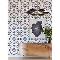 RoomMates Pink & Blue Papillon Peel & Stick Wallpaper