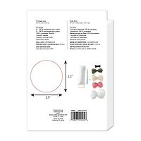 Intermediate Santa Mug Mocha Amigurumi Crochet Ornament Kit by Loops & Threads®