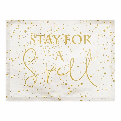 Stay For A Spell Polyester Twill Placemat