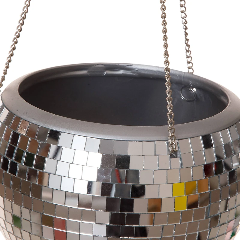 7" Disco Ball Hanging Pot by Ashland®