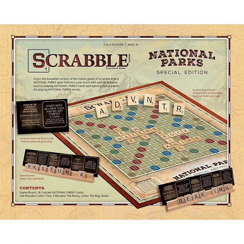 USAopoly SCRABBLE®: National Parks