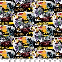 DC Comics Batman™ & The Joker™ Packed Cotton Fabric