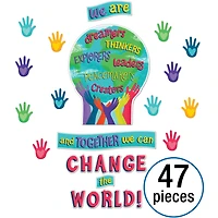 Carson Dellosa Education™ One World Together We Can Change the World Bulletin Board Set