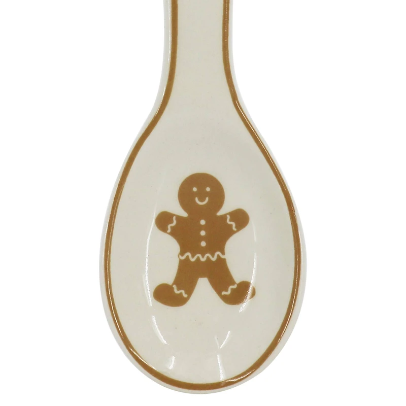 Gingerbread Ceramic Measuring Spoon Set by Ashland®