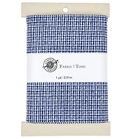 Navy & White Plaid Cotton Fabric Bundle by Loops & Threads™