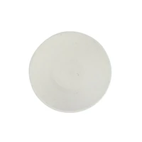 Hello Honey® 11" White Decorative Terra Cotta Bowl with Raised Dot Design