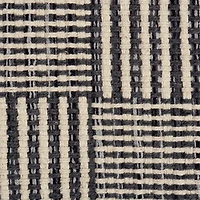 DII® Gray Squares Recycled Yarn Rug, 2ft. x 3ft.