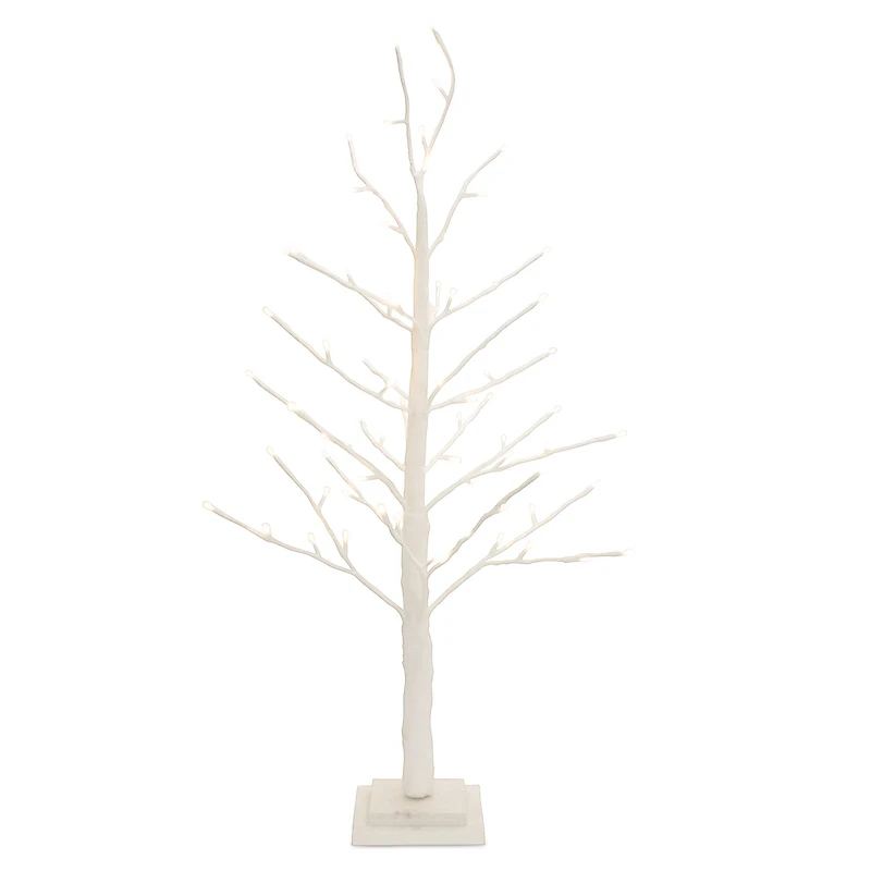 3ft. Glittery White LED Twig Tree