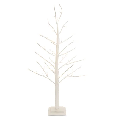 3ft. Glittery White LED Twig Tree
