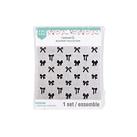 12 Pack: 5 ft. Black Bow Garland Backdrop Set by Celebrate It™