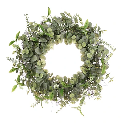24" Spring Eucalyptus Wreath