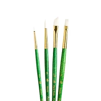 Princeton™ RealValue™ White Taklon 4 Piece Brush Set