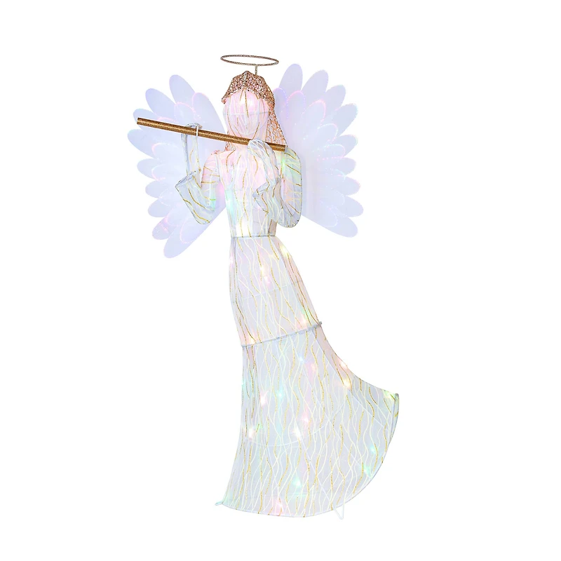 3ft. Outdoor Animated Fiber-Optic Angel