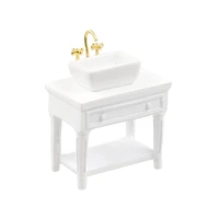 Miniature White Bathroom Sink by Make Market®