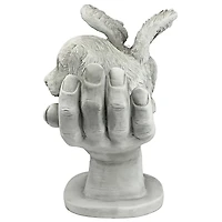 Design Toscano 15.5" In God's Hands Dog Memorial Statue