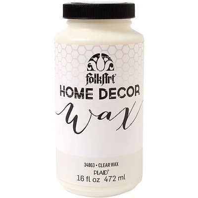 FolkArt® Clear Home Decor Wax, 16oz.