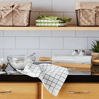 DII® Combo Windowpane Dishcloth Set