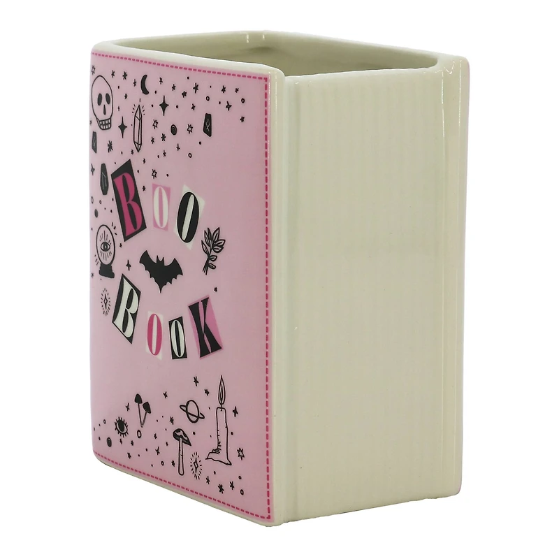 6" Pink Boo Book Decorative Ceramic Container by Ashland®