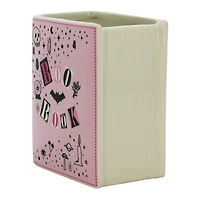 6" Pink Boo Book Decorative Ceramic Container by Ashland®