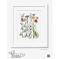 Thea Gouverneur Wildflowers Cross Stitch Kit
