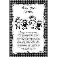 Children of the Inner Light® by Marci Art Follow Your Dreams Plaque