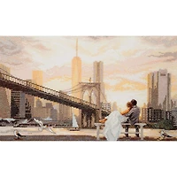 Charivna Mit Counted cross stitch kit Dawn together