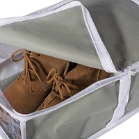 DII® Gray Under-The-Bed Shoes Soft Storage Set, 2ct.
