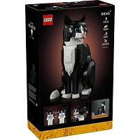 LEGO® Ideas Tuxedo Cat, Gift Idea for Animal-Lovers 21349