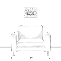 The Road to My Heart is Covered with Little Pawprints Canvas Wall Art