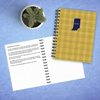 TF Publishing Indiana Golden Plaid Journal