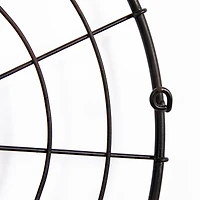 Black Iron & Wood Eclectic Wall Décor