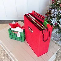 Santa's Bag Gift Bag Organizer & Tissue Paper Storage Box