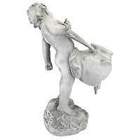 Design Toscano 22" Young Child Urn Carrier Garden Statue