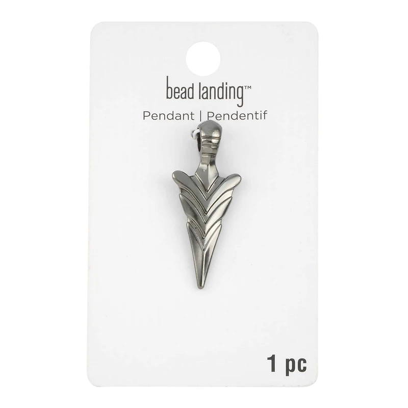 Metal Arrowhead Pendant by Bead Landing™