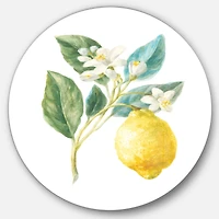 Designart - Floursack Lemon I
