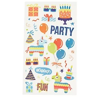 12 Pack: Birthday Party Stickers by Recollections