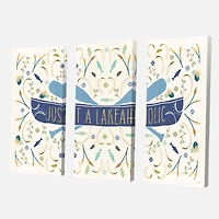 Designart - Just a Lakeaholic