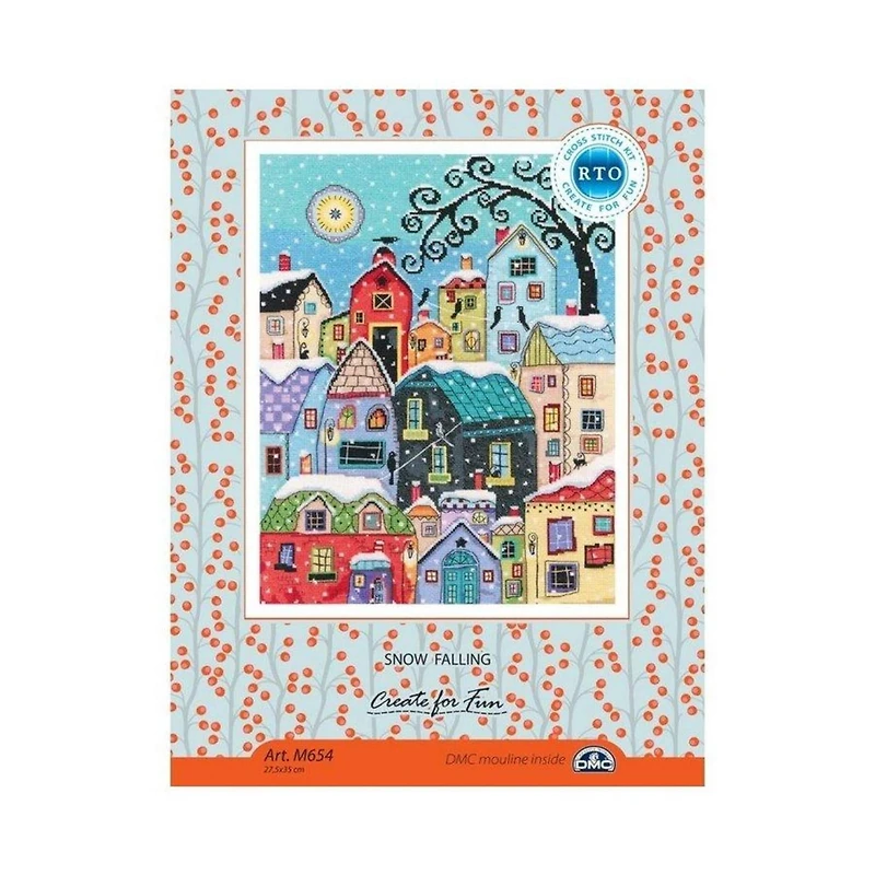 RTO Snow Falling Cross Stitch Kit